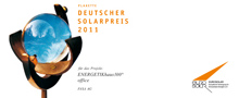 Solarpreis 2011 - Solarheizung